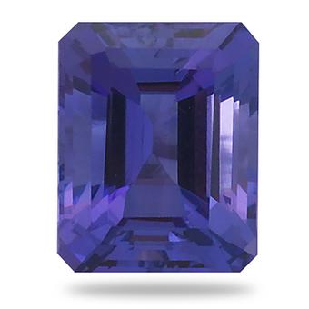 2.54ct Emerald Cut Tanzanite