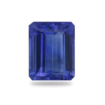 3.96ct Emerald Cut Tanzanite