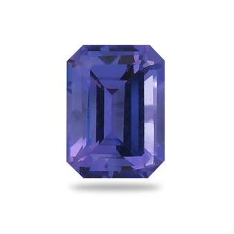 1.40ct Emerald Cut Tanzanite