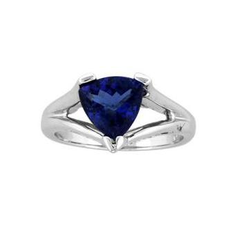 14k White Gold 2.15ct Tanzanite Ring