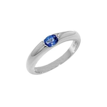 14k White Gold .45ct Tanzanite Ring