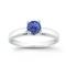 Silver .55ct Tanzanite Ring