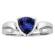 14k White Gold .75ct Tanzanite Ring